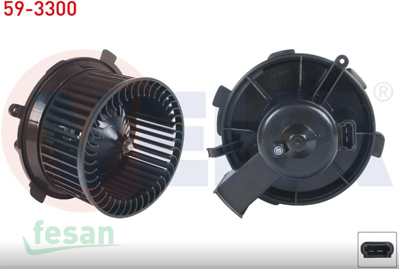 59-3300 12V KALORİFER MOTORU CİTROEN XSARA PİCASSO 1999> PEUGEOT 206 1998-2006 206  2009>