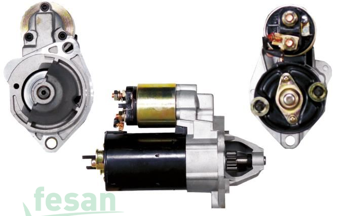STR 6525 BOSCH 12V MARŞ MOTORU VW PASSAT 1.8-1.6 9DİŞ 1.1KW AUDI A4-A6 DAEWOO FORKLİFT