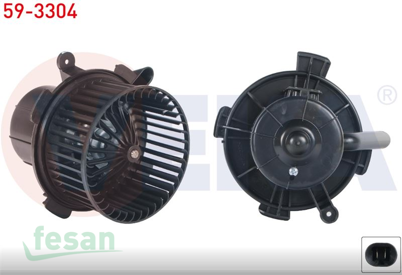 59-3304 12V KALORİFER MOTORU CİTROEN C4 2004-2009 PEUGEOT 307 2000-2007