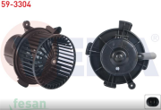 59-3304 12V KALORİFER MOTORU CİTROEN C4 2004-2009 PEUGEOT 307 2000-2007