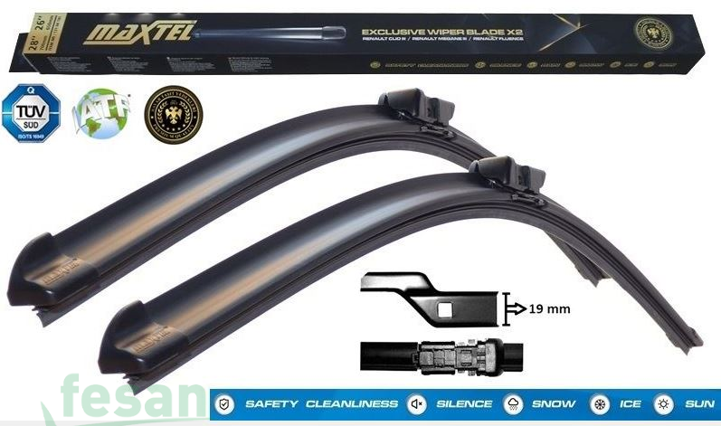 12134701 SİLGİ SÜPÜRGE JEEP RENEGADE 2014> 550MM 500MM 22  20