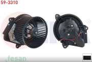 59-3310 12V KALORİFER MOTORU CİTROEN SAXO 1996 2004 PEUGEOT 106 II 1996-2002