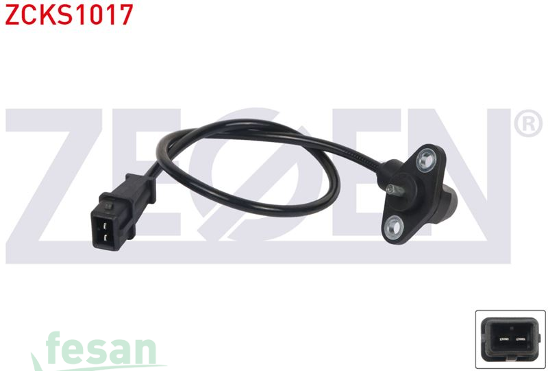ZCKS1017 KRANK DEVİR SENSÖRÜ FİAT FİORİNO 1994-2001 TEMPRA 1990-1993 TİPO 1987-1993 UNO 1989-1996 1.4-1.6 KABLOLU 470MM