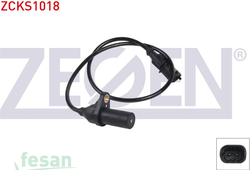 ZCKS1018 KRANK DEVİR SENSÖRÜ FİAT SİENA 2001-2009 STİLO 2002-2006 1.2 KABLOLU 580MM