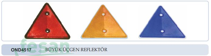 OND4517B REFLEKTÖR PLASTİK KAPALI 3GEN BEYAZ BK 18