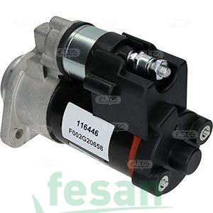 CARGO F032116446 BOSCH 12V MARŞ MOTORU JOHN DEERE İŞ MAKİNALARI 10DİŞ 2.5KW PİNYONSUZ