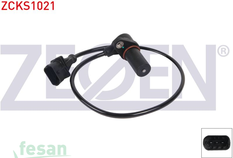 ZCKS1021 KRANK DEVİR SENSÖRÜ FİAT DOBLO 2001> MAREA 1998-2002 PUNTO 2001> STİLO 2001-2006 ALFA ROMEO 156 2000-2005 166 1998-2007 KABLOLU 475MM