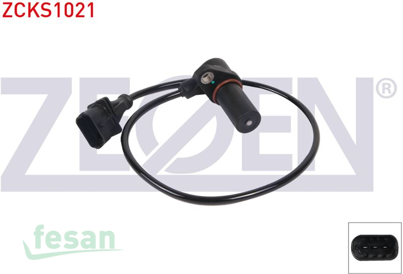 ZCKS1021 KRANK DEVİR SENSÖRÜ FİAT DOBLO 2001> MAREA 1998-2002 PUNTO 2001> STİLO 2001-2006 ALFA ROMEO 156 2000-2005 166 1998-2007 KABLOLU 475MM