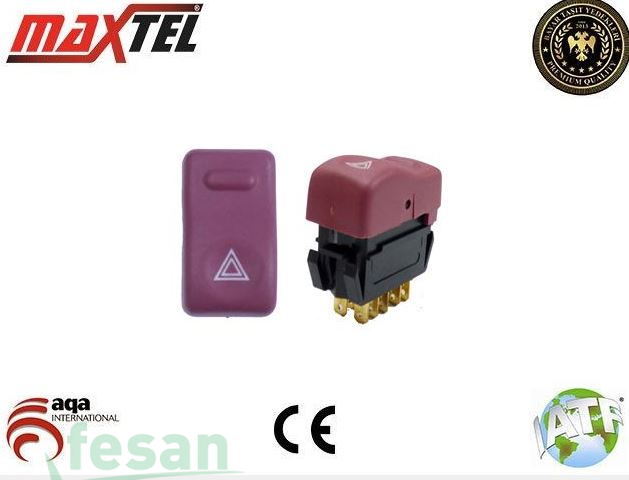 16204001 ANAHTAR 4LÜ FLAŞÖR RENAULT EXPRESS 9F