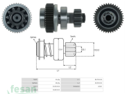 UMD 5902 DENSO MARŞ DİŞLİSİ LANDROVER FREELANDER 2.0D HONDA ACCORD CİVİC 2.0D 11DİŞ ZEN 1958