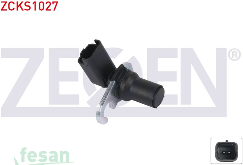 ZCKS1027 KRANK DEVİR SENSÖRÜ PEUGEOT 406 2000-2004 BOXER 2002> CİTROEN C5 I 2001-2004 JUMPER 2002> JUMPY 2000-2006 XSARA 2000-2005 FİAT DUCATO 2002> 1.8-2.0-2.0HDİ