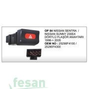 OP 84 ANAHTAR 4LÜ FLAŞÖR OPEL ASTRA