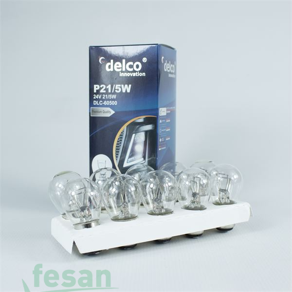 DLC-60500 24V AMPÜL S25 1176 21-5WATT DÜZ TIRNAK BA15D