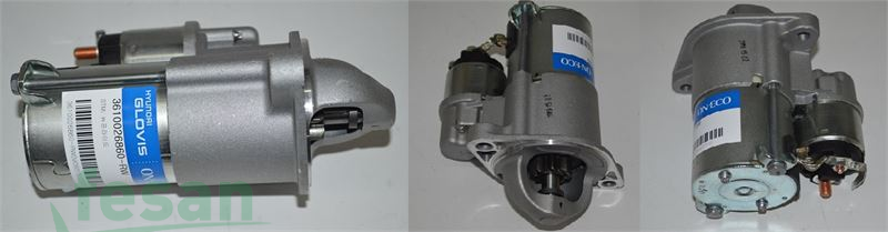 36100-26860 DELCO 12V MARŞ MOTORU  HYUNDAİ İ20 KİA RİO 1.4 MOTOR 9DİŞ 0.9KW