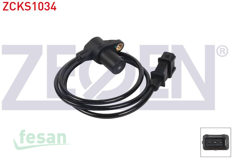 ZCKS1034 KRANK DEVİR SENSÖRÜ FİAT TEMPRA 1992-1999 TİPO 1990-2000 1.6 KABLOLU 740MM