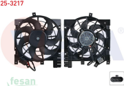25-3217 12V FAN MOTORU OPEL ASTRA H 1.3CDTİ 2004-2006 DAVLUMBAZLI İTMELİ