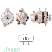 GENON GNA 6023 MANDO 12V ŞARJ DİNAMOSU HYUNDAI H100 EM 65AHM