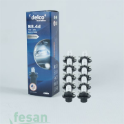 DLC-17000 12V AMPÜL B8.4d 1.2WATT MİNİ DİPSİZ DUYLU SİYAH TABAN