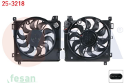 25-3218 12V FAN MOTORU OPEL ASTRA H 1.3CDTİ 2004-2010 DAVLUMBAZLI ÇEKMELİ