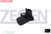 ZCKS1038 KRANK DEVİR SENSÖRÜ PEUGEOT 206 1.4HDİ 2001-2009 207 1.4HDİ 2006-2015 PARTNER 1.6HDİ 2008> CİTROEN BERLİNGO 1.6HDİ 2005-2011 C4 1.6HDİ 2006-2011 C5 II 1.6HDİ 2004> FORD FİESTA V 1.4TDCİ 2001-2008