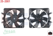25-2001 12V FAN MOTORU HONDA JAZZ II 1.4İ 2002-2008 DAVLUMBAZLI