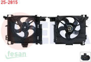 25-2815 12V FAN MOTORU SMART FORTWO 1.0 2007> DAVLUMBAZLI