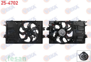 25-4702 12V FAN MOTORU DACİA DUSTER 1.0-1.3TCE 2020> SANDERO 1.0-1.TCE 2020> DAVLUMBAZLI