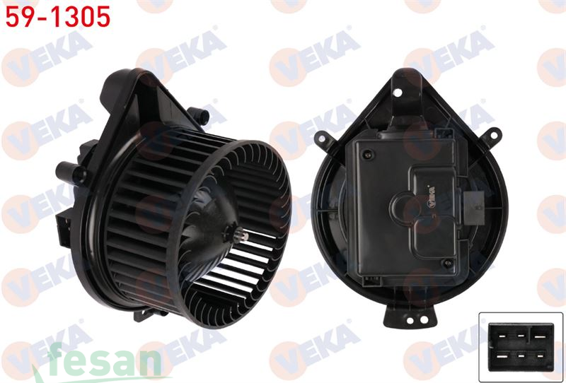 59-1305 12V KALORİFER MOTORU AUDİ A4 B6 2000-2004 A4 B7 2004-2008 SEAT EXEO 2008-2013
