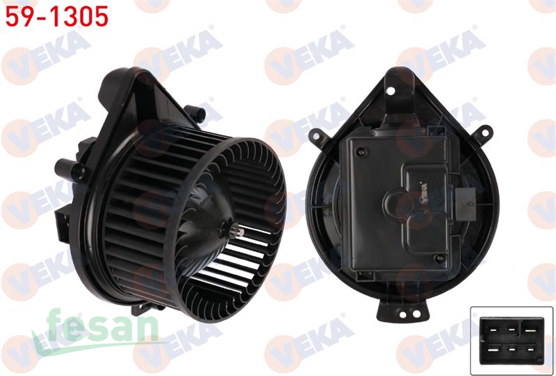 59-1305 12V KALORİFER MOTORU AUDİ A4 B6 2000-2004 A4 B7 2004-2008 SEAT EXEO 2008-2013