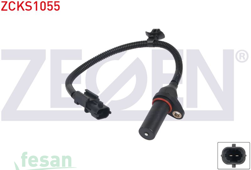 ZCKS1055 KRANK DEVİR SENSÖRÜ HYUNDAİ İ30 1.6 2011-2016 KİA CEED 1.4 CVVT 2012> SPORTAGE III 1.6GDİ 2011> KABLOLU 350MM