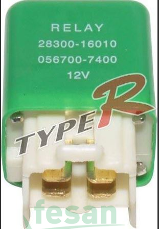 30.1-0001 12V RÖLE TOYOTA 4F YEŞİL