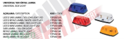 03010 ÇAMURLUK LAMBA UNİVERSAL S/K/Y/M MARKER TİPİ