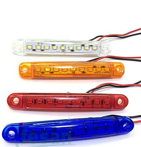 K2 201 PARMAK LAMBA MAVİ 9LED YM