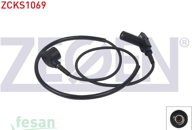 ZCKS1069 KRANK DEVİR SENSÖRÜ MERCEDES W124 280E 1992-1993 W201 2.0 1983-1990 W124 E200 1993-1995 KABLOLU 1040MM