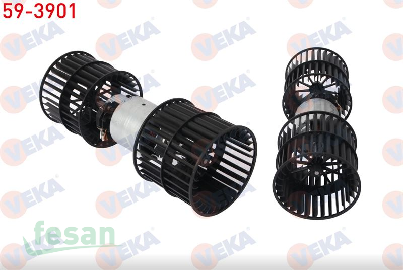 59-3901 12V KALORİFER MOTORU SKODA FELİCİA 1989 1994 ÇİFT MİLLİ BLOWER