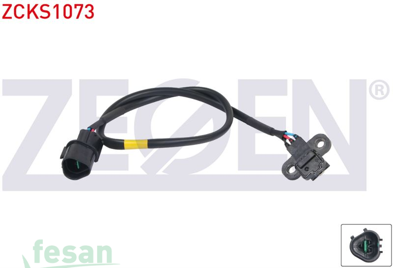 ZCKS1073 KRANK DEVİR SENSÖRÜ MİTSUBİSHİ L200 2.5D 1996-2007 KABLOLU 570MM