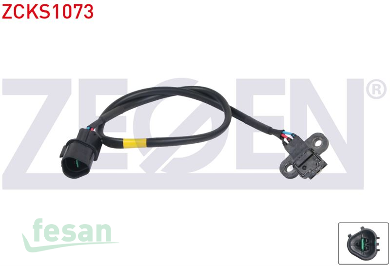 ZCKS1073 KRANK DEVİR SENSÖRÜ MİTSUBİSHİ L200 2.5D 1996-2007 KABLOLU 570MM