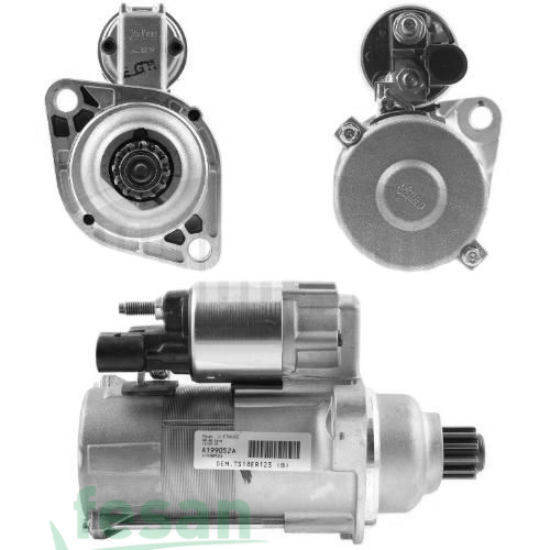 UMM 3360 VALEO 12V MARŞ MOTORU AUDİ A3 VW GOLF 2.0 TDİ VW TRANSPORTER SKODA 12DİŞ 2KW