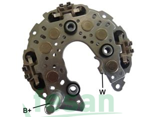 INR 6500 DENSO DİOT TABLASI SEAT SKODA VW 12 DİOTLU 140A RN 87 DAN 1328 RN 30