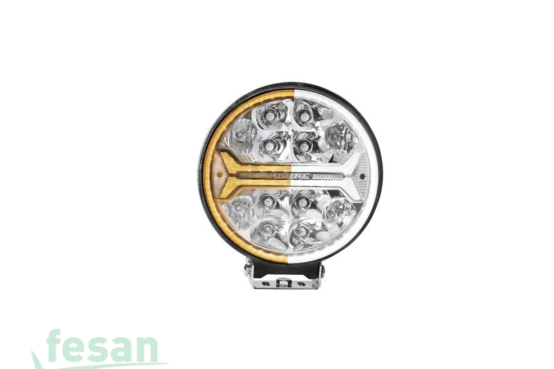 202401 12V/24V SİS LAMBASI YUVARLAK SARI BEYAZ ÇİFT RENK