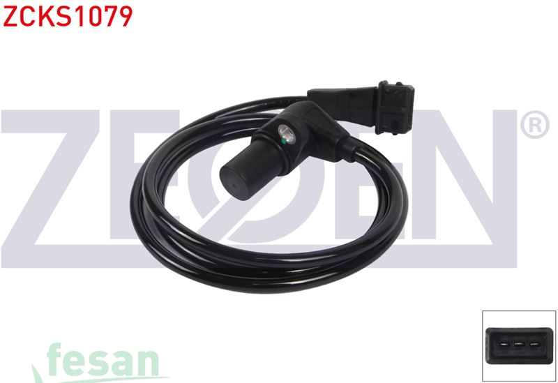 ZCKS1079 KRANK DEVİR SENSÖRÜ OPEL ASTRA F 2.0 1993-1994 VECTRA A 2.0 16V 1989-1994 VECTRA B 1.6IX 1995-2003 KABLOLU 990MM