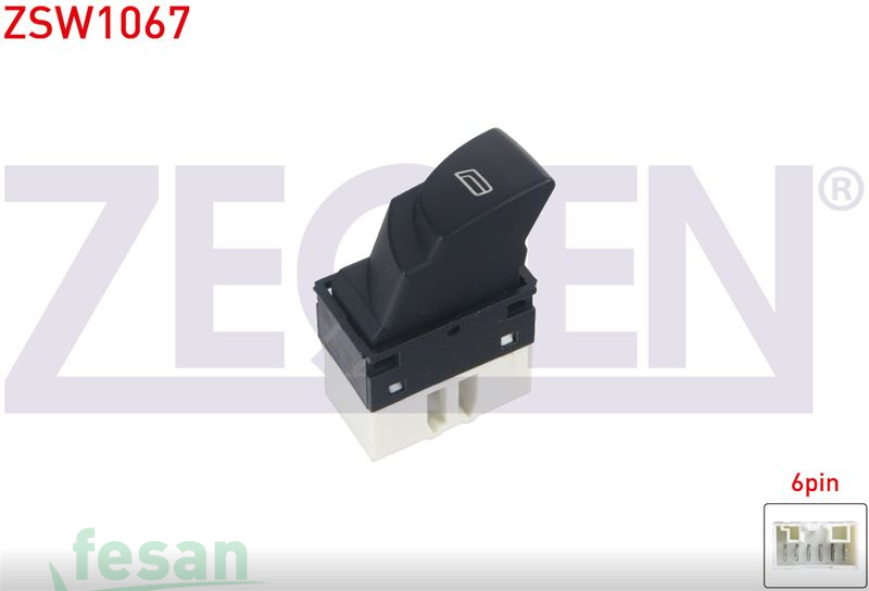 ZSW1067 ANAHTAR CAM İND/KAL DUCATO II R 6F MAVİ