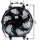 RFM 1207H 24V FAN MOTORU 10İNÇ EMİCİ HELİX PERVANE