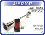 12 1017 12V KORNA HAVALI TEK BORULU MOTORLU UNİVERSAL