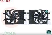25-1900 12V FAN MOTORU FORD FİESTA FUSİON MAZDA II III 2001-2006