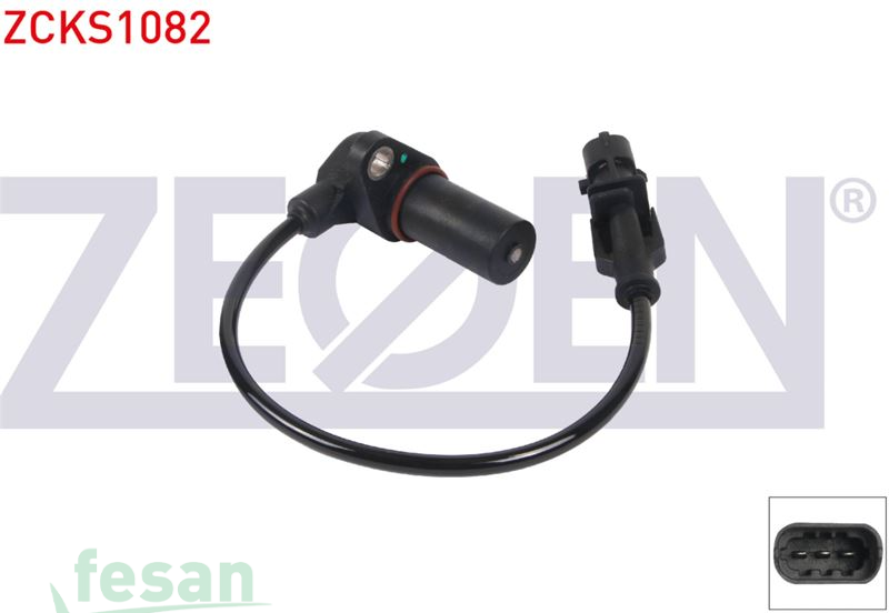ZCKS1082 KRANK DEVİR SENSÖRÜ OPEL ASTRA G 1.7CDTI 2003-2004 ASTRA H 1.7CDTI 2004-2010 KABLOLU 235MM