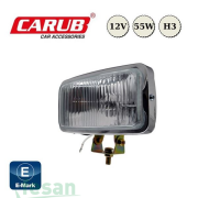 3006701 SİS LAMBASI 105MD 16×8.7X6CM KROM BEYAZ EMARK BELGELİ