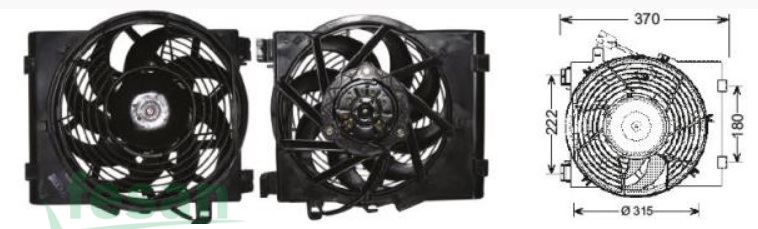 419500 12V FAN MOTORU OPEL CORSA KASALI DAVLUMBAZLI KLİMALI