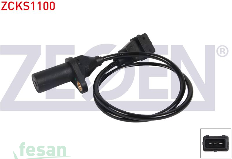 ZCKS1100 KRANK DEVİR SENSÖRÜ PEUGEOT BOXER 2.8HDİ 2000-2002 CİTROEN JUMPER 2.8HDİ 2000-2002 KABLOLU 530MM