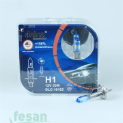 DLC-10165 12V AMPÜL H1 55WATT SUPER VISION +150 FAZLA IŞIK İKİLİ SET